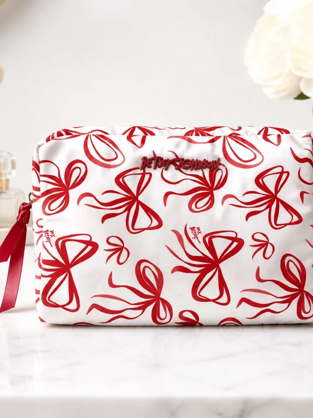 Betsey Johnson Large Makeup Bag